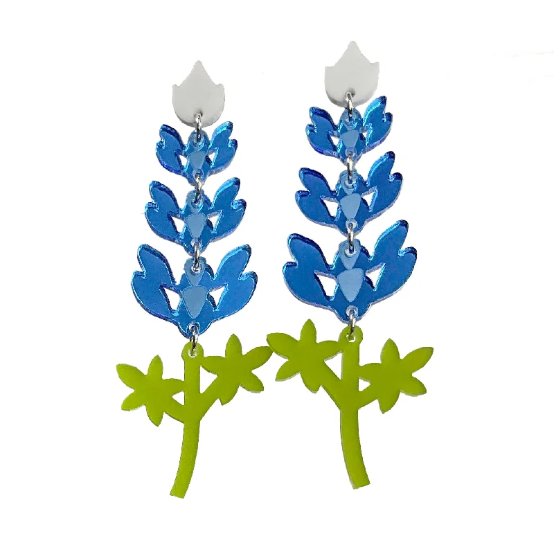 Women’s ear cuffs-Bluebonnet earrings