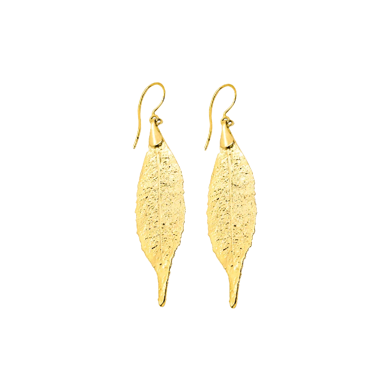 Women’s elegant earrings-JACUBA Gold Plated Earrings