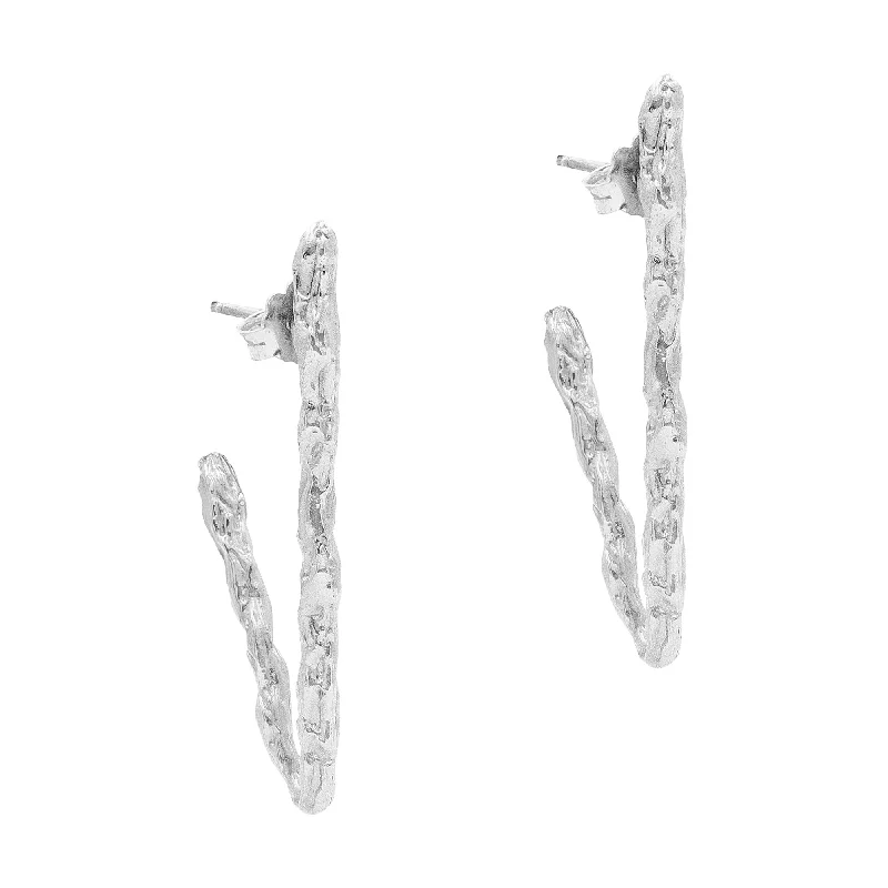 Women’s gold chandelier earrings-The Ivi Silver Earrings