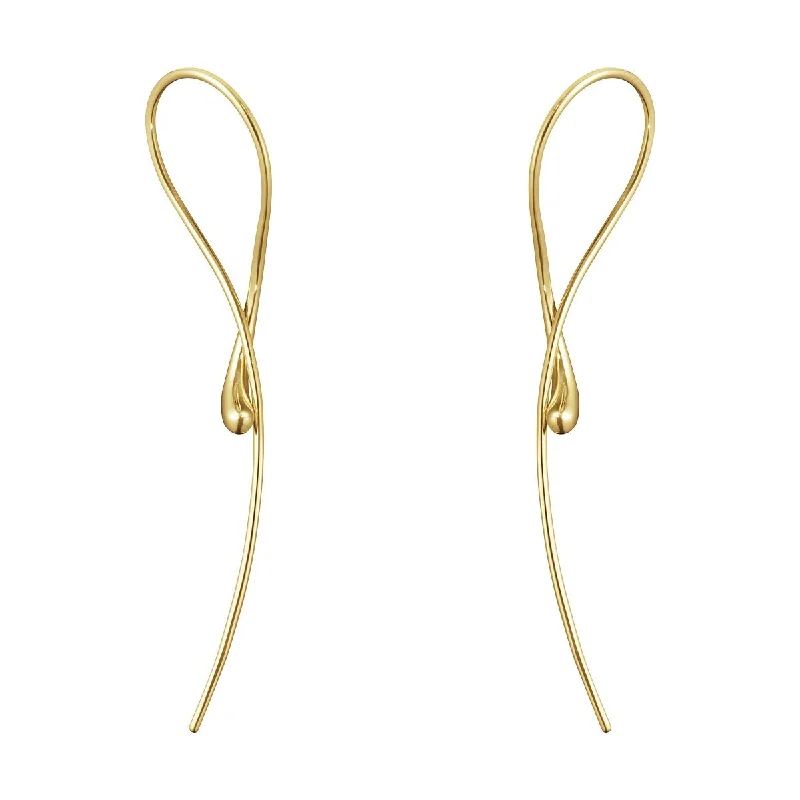 Women’s luxury diamond earrings-Mercy 55,5 mm. 18K Gold Earrings