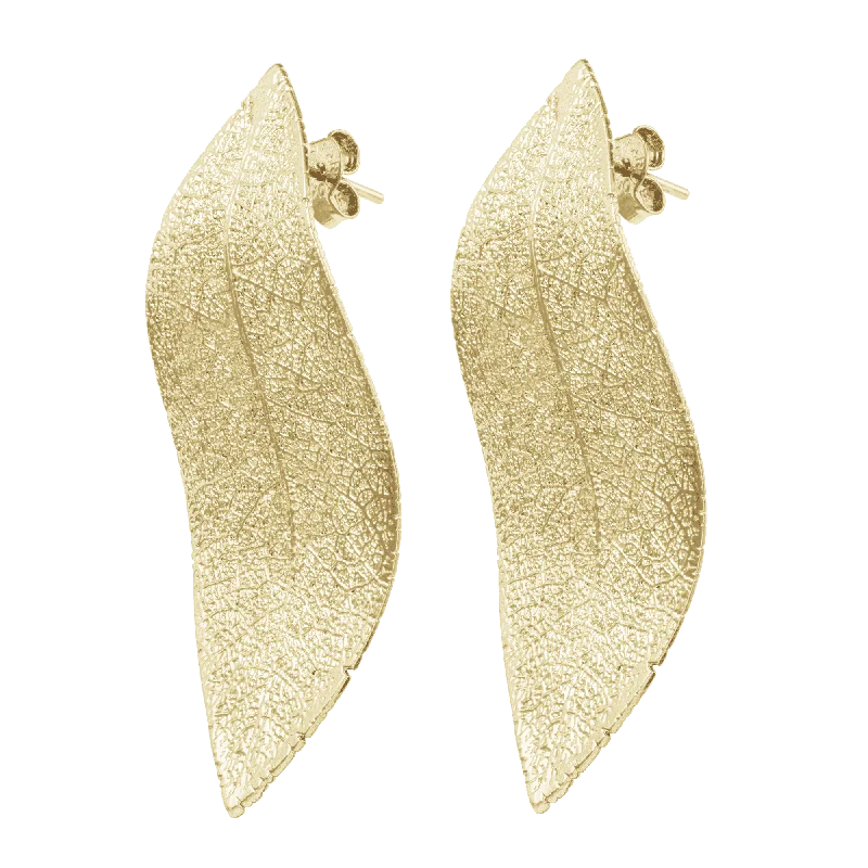 Women’s silver stud earrings-CANA Gold Plated Earrings