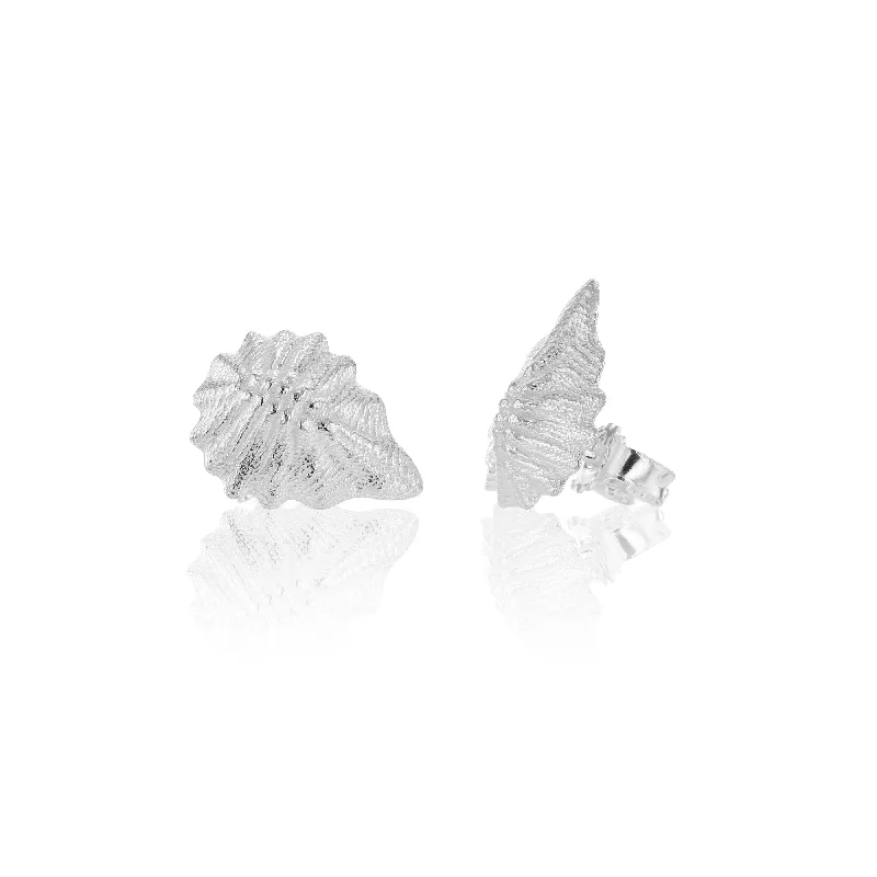 Women’s birthstone earrings-Birth Of Venus Silver Earrings