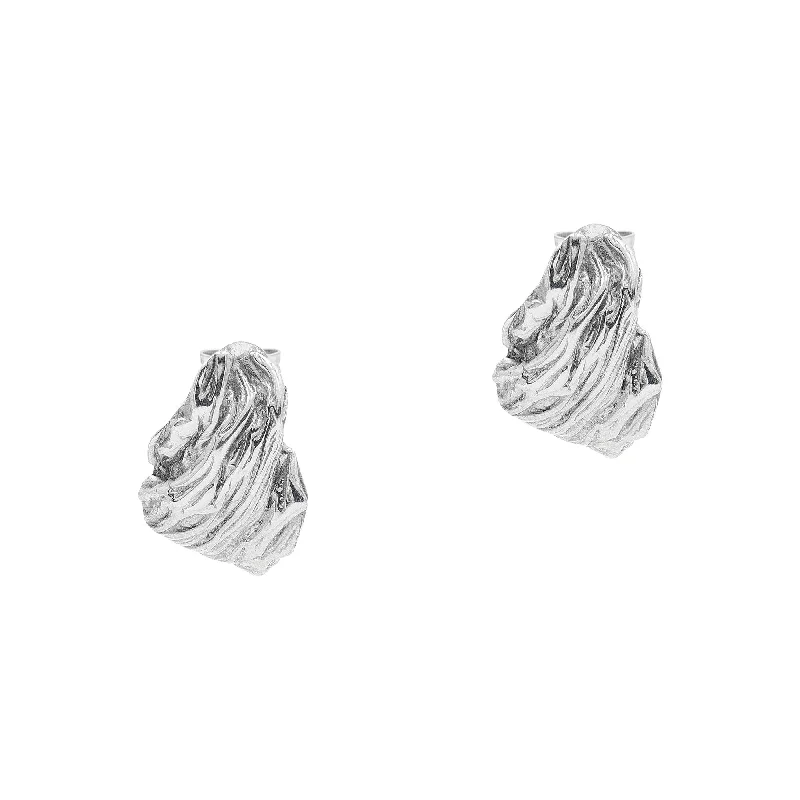 Women’s luxury earrings-The Niritis Silver Earrings