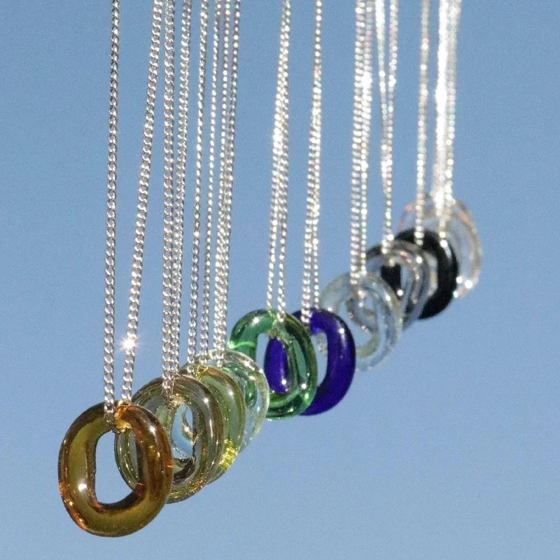 Women’s infinity necklaces-In The Loop Necklace