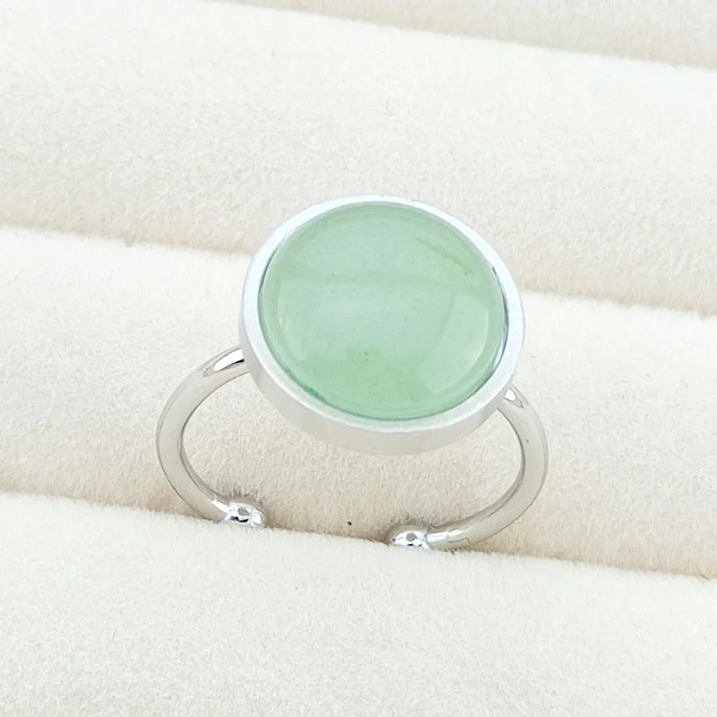 12mm round-Green Aventurine