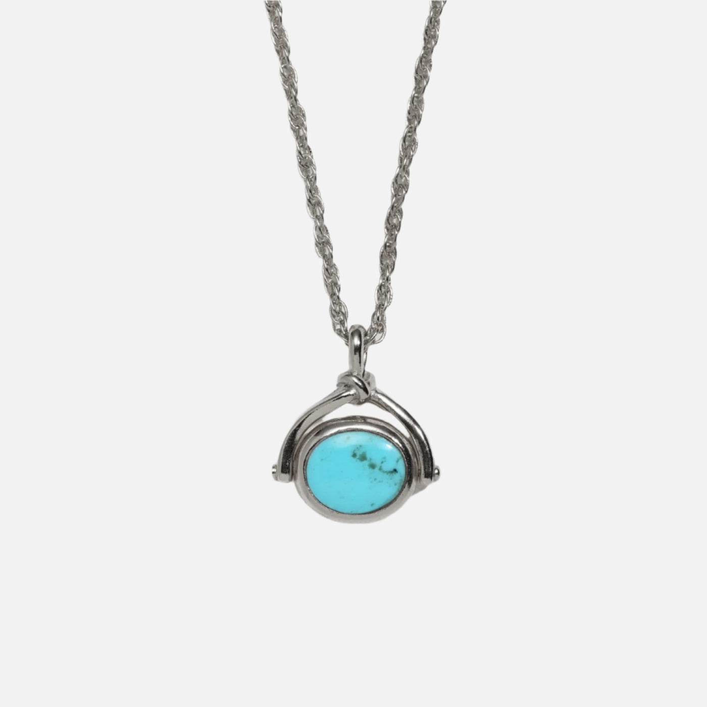 Women’s minimalist gold necklaces-Libra Spinner Pendant