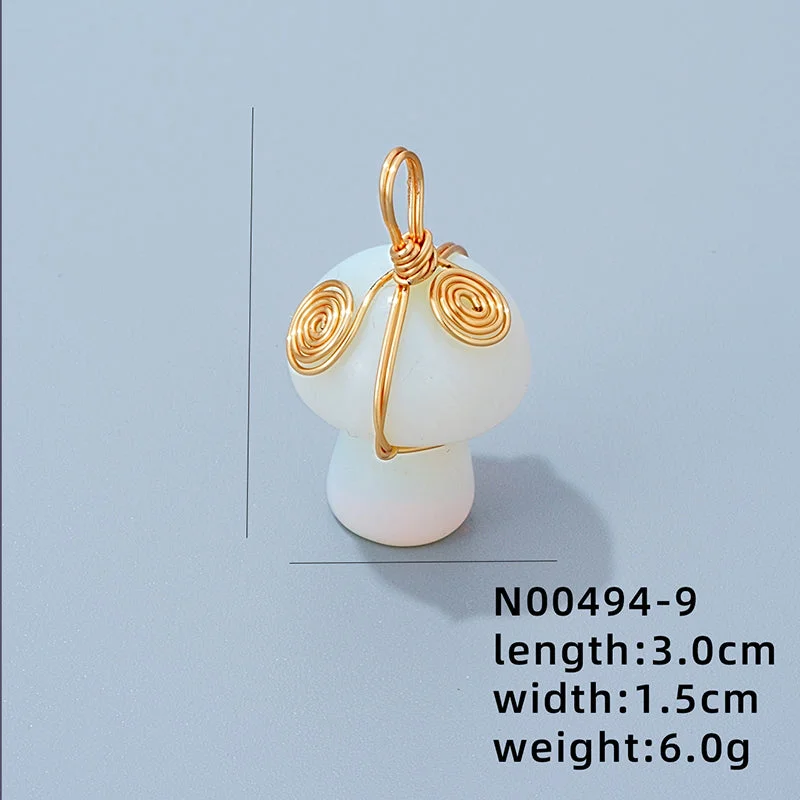 Gold Protein Single Pendant