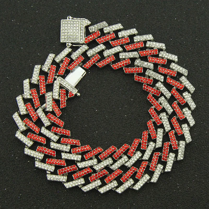 Silver (Red Diamond)-18inch