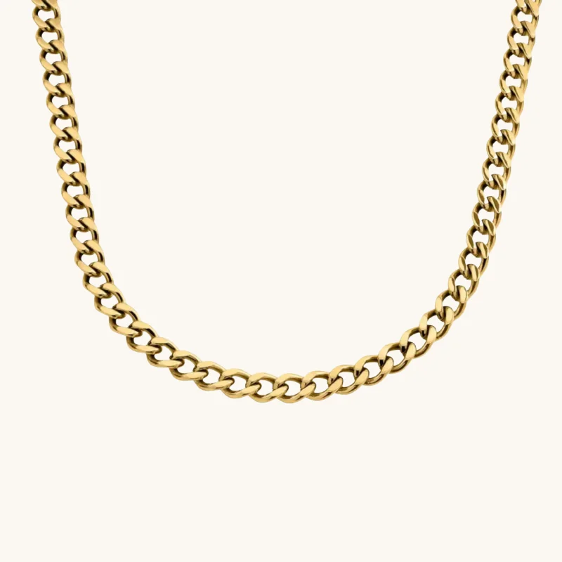 Women’s friendship necklaces-Chic Classic Curb Chain