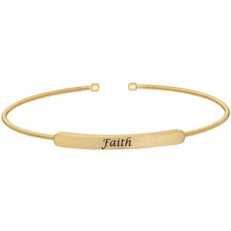 Women’s personalized bangle bracelets-Bracelet