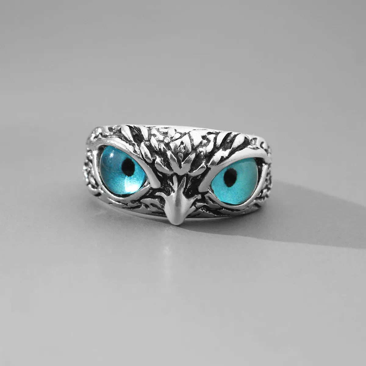 Women’s classic gold rings-Creative Personality Owl Ring Animal Flying Eagle Eye Shape Ring