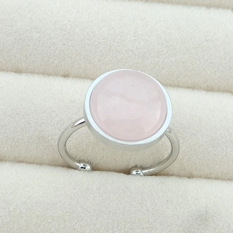 10mm round-Pink Crystal