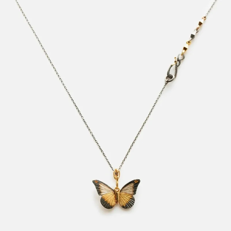 Women’s vintage gold necklaces-Chocolate Albatross Necklace