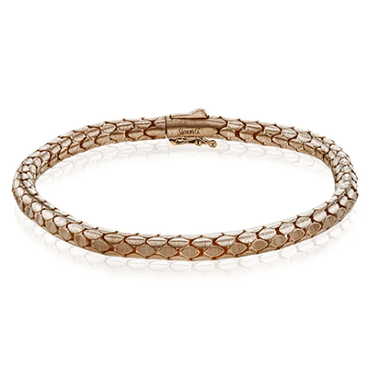 Women’s silver bracelets-This smooth-linked men's bracelet is formed from 14k gold with a brushed finish.