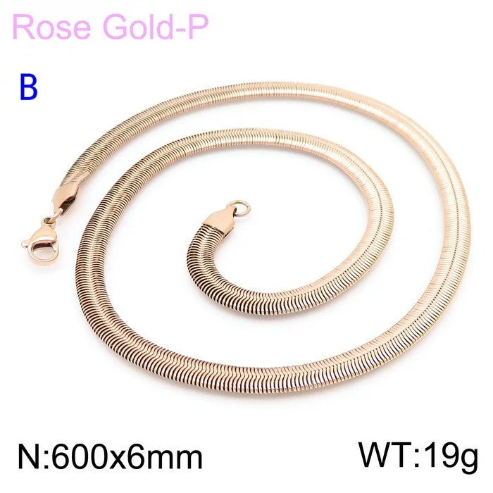 6mm Rose Gold 60cm