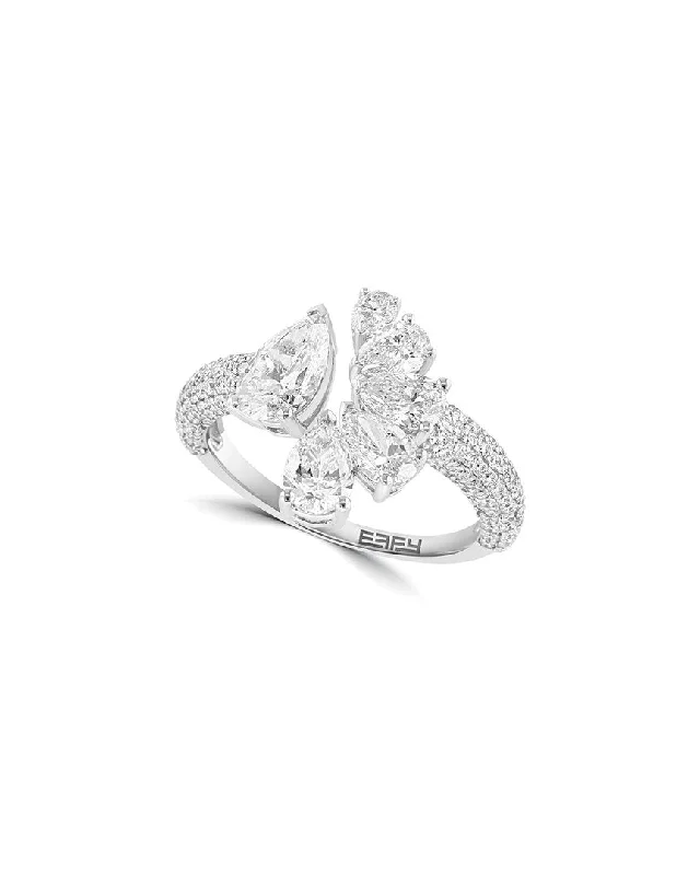 Women’s custom engagement ring designs-Effy Fine Jewelry 14K 2.52 ct. tw. Lab-Grown Diamond Ring