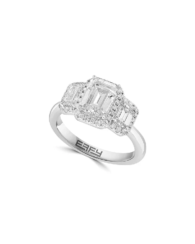 Women’s minimalist engagement rings-Effy Fine Jewelry 14K 2.47 ct. tw. Lab-Grown Diamond Ring