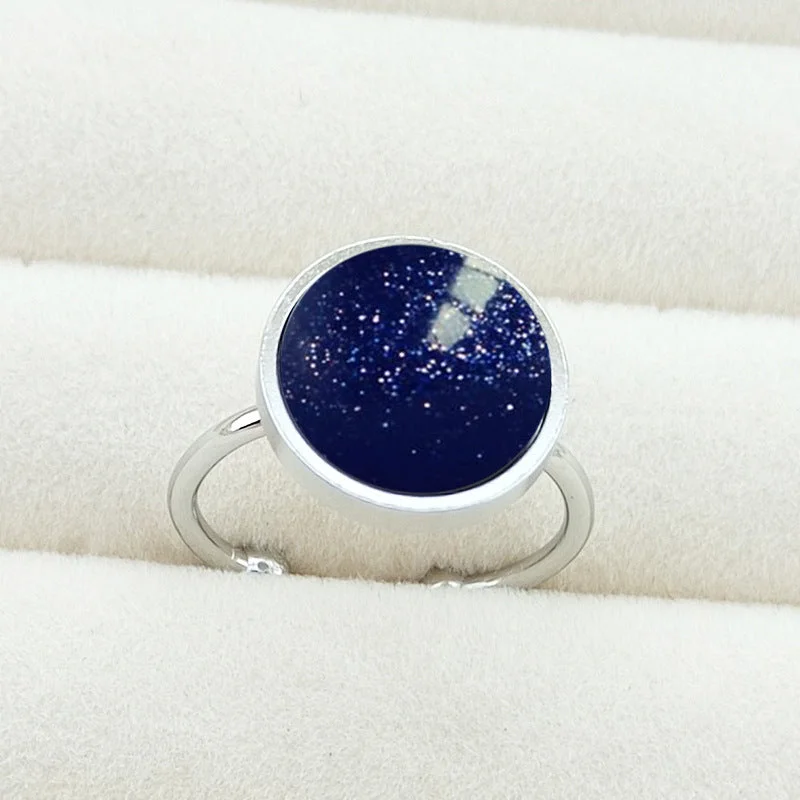 12mm round-Blue Sand Stone