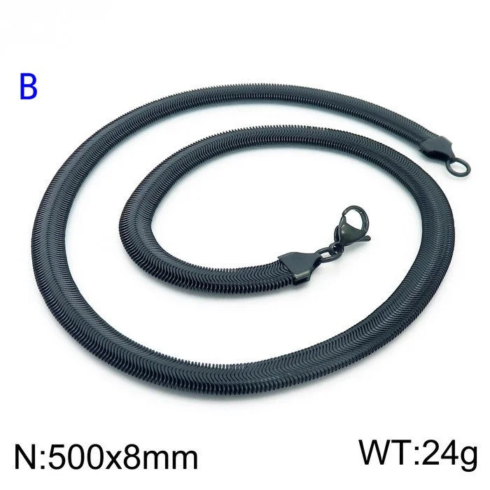 8mm Black 50cm