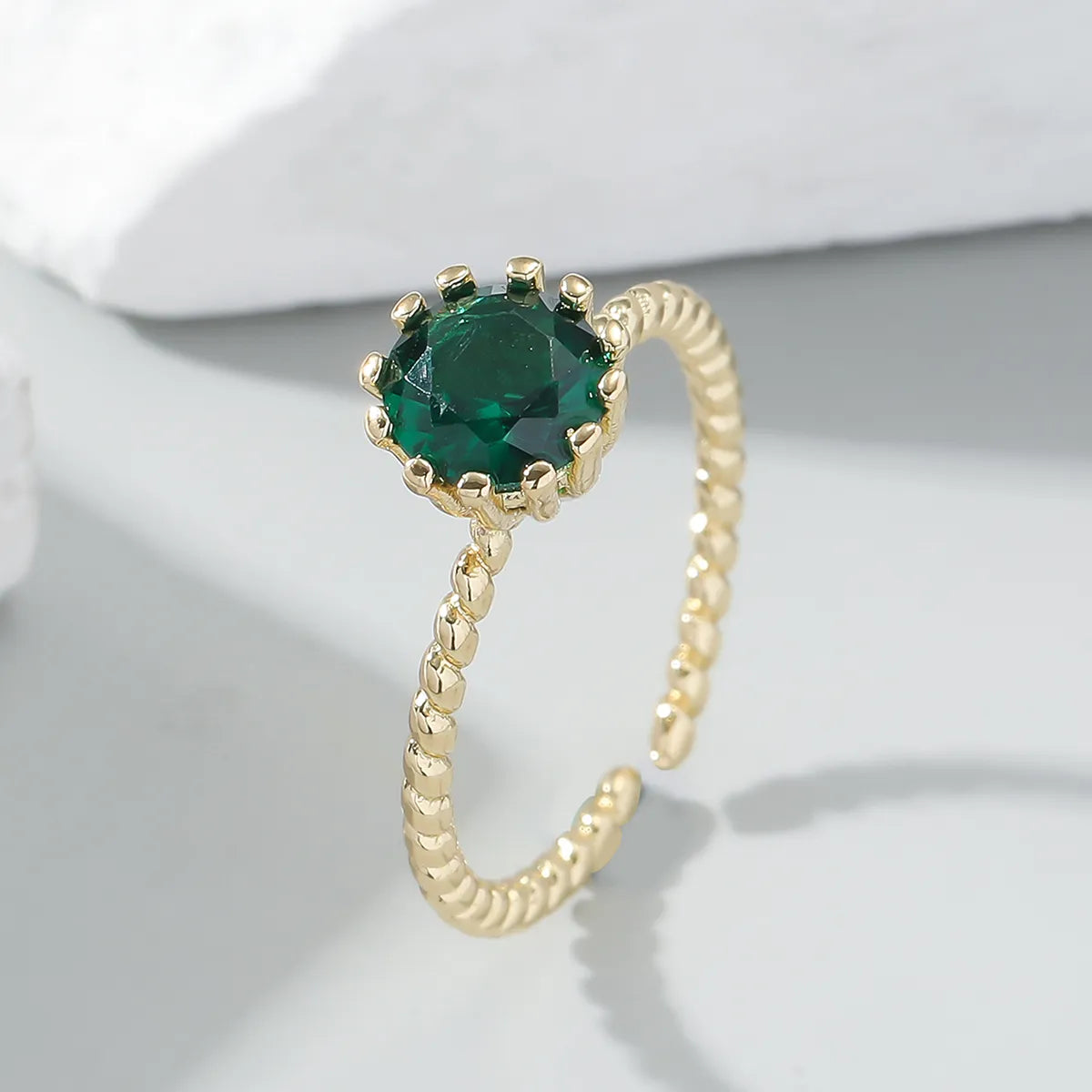 Gold Green Zircon