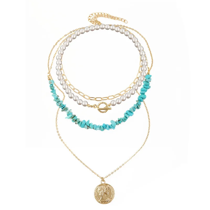 (14) N2104-20 Blue-Green Stone