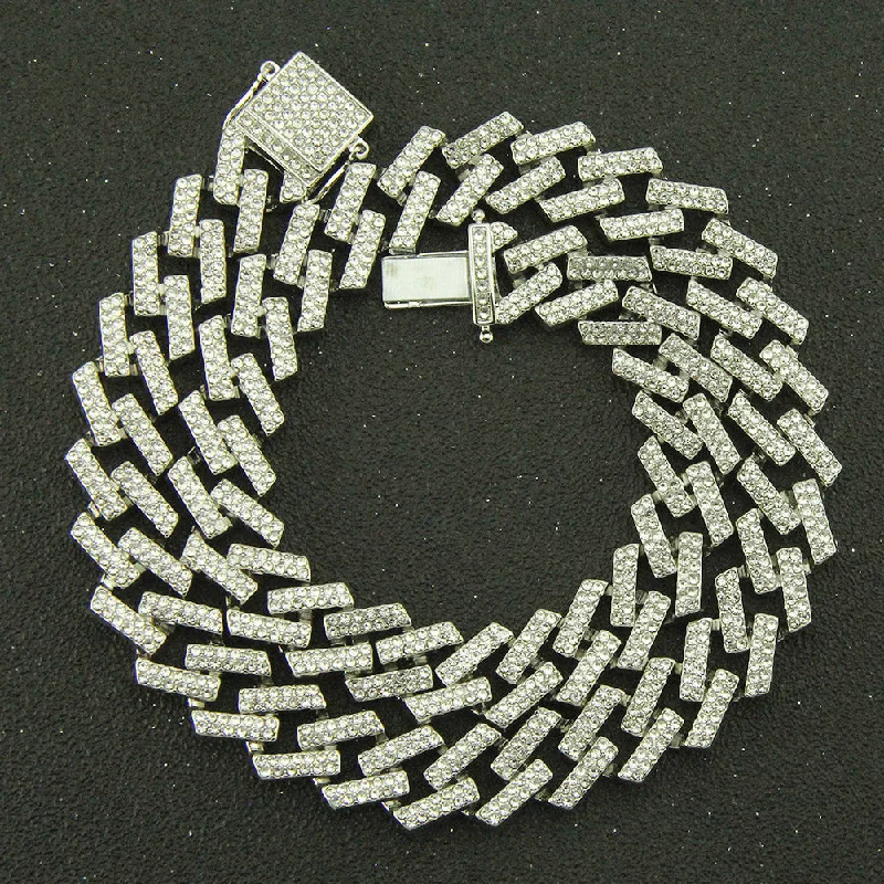 Silver (White Diamond)-20Inch