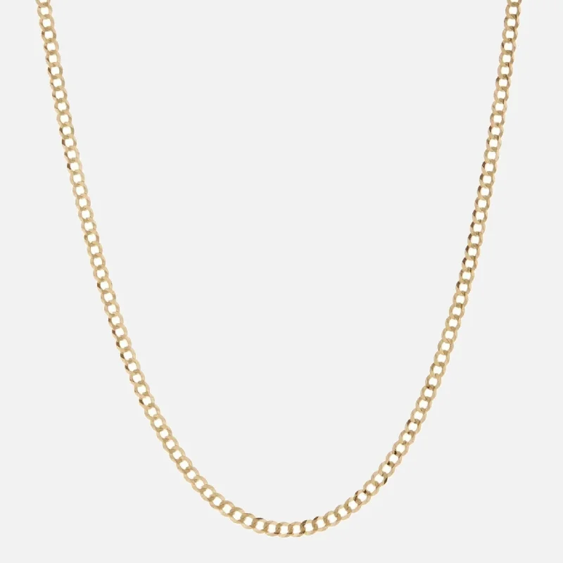 Women’s diamond pendant necklaces-Cuban Layering Chain