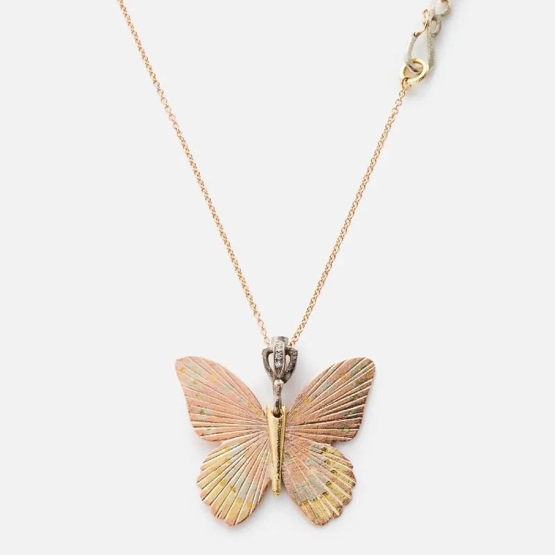 Women’s bohemian necklaces-Goliath Birdwing Necklace